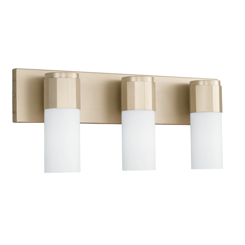 Capital Lighting 146231SF Sutton Three Light Vanity, Soft Gold (Discontinued)
