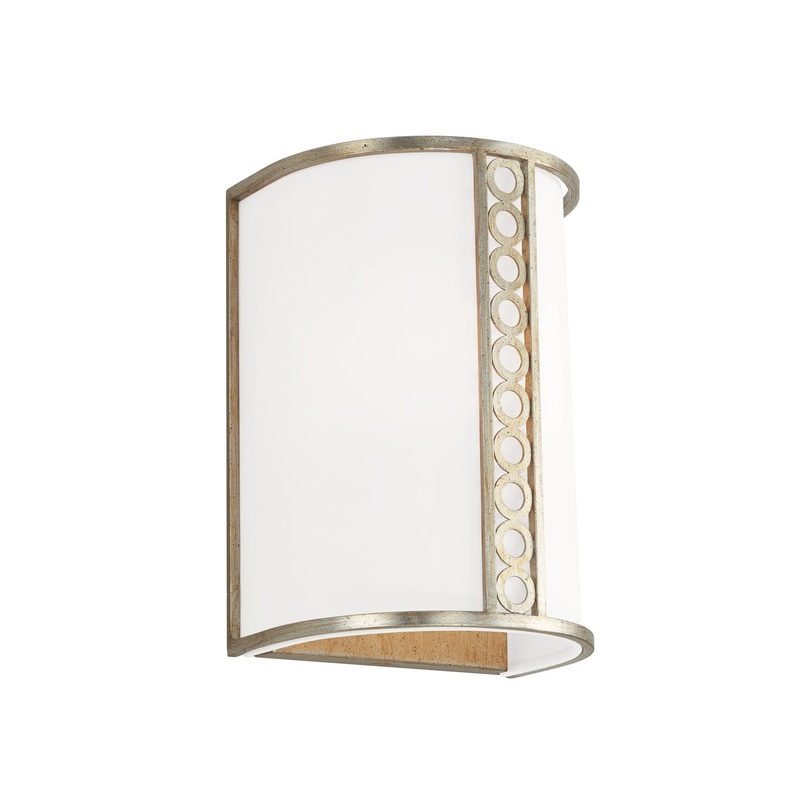 Capital Lighting 643111WG Isabella One Light Wall Sconce, Winter Gold (Discontinued)