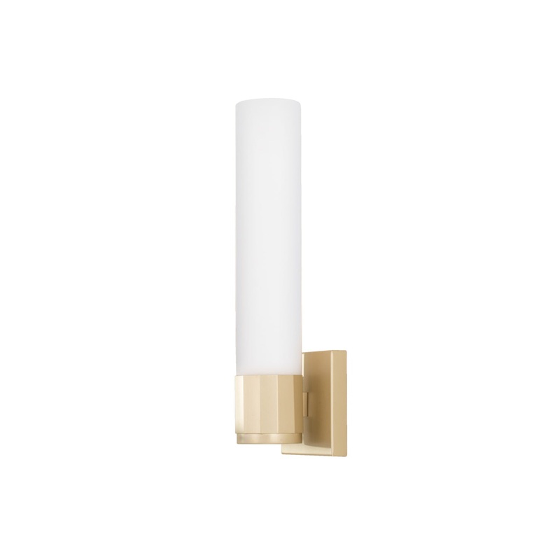 Capital Lighting 646211SF Sutton One Light Wall Sconce, Soft Gold
