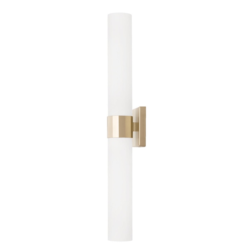 Capital Lighting 646221SF Sutton Two Light Wall Sconce, Soft Gold