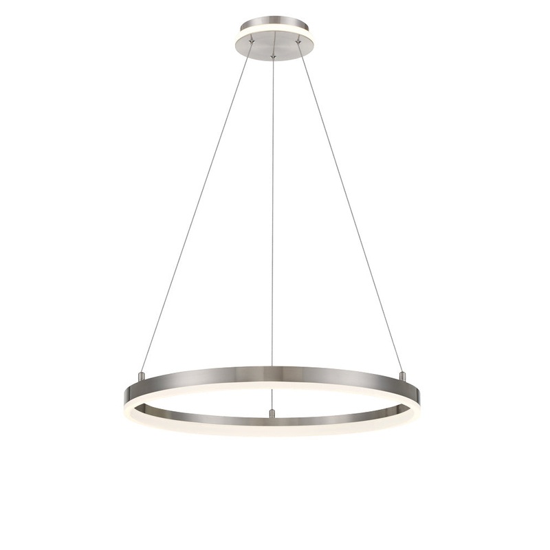 George Kovacs P1911-084-L Recovery LED Pendant, Brushed Nickel