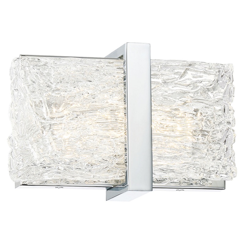 George Kovacs P1381-077-L Forest Ice II LED Bath, Chrome