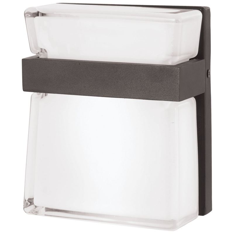 George Kovacs P1741-286-L Belted LED Wall Sconce, Pebble Bronze