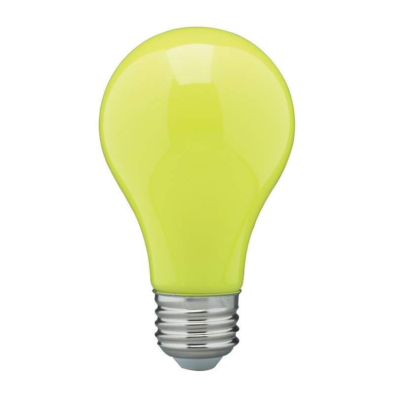 Satco S14987 Light Bulb, Ceramic Yellow