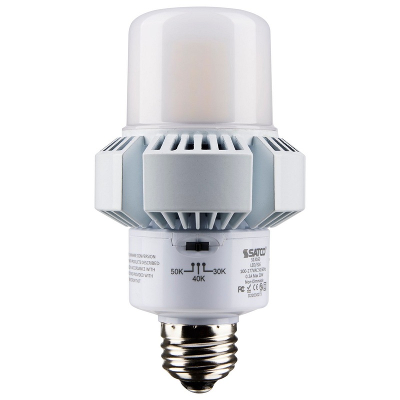 Satco S13160 Light Bulb, White