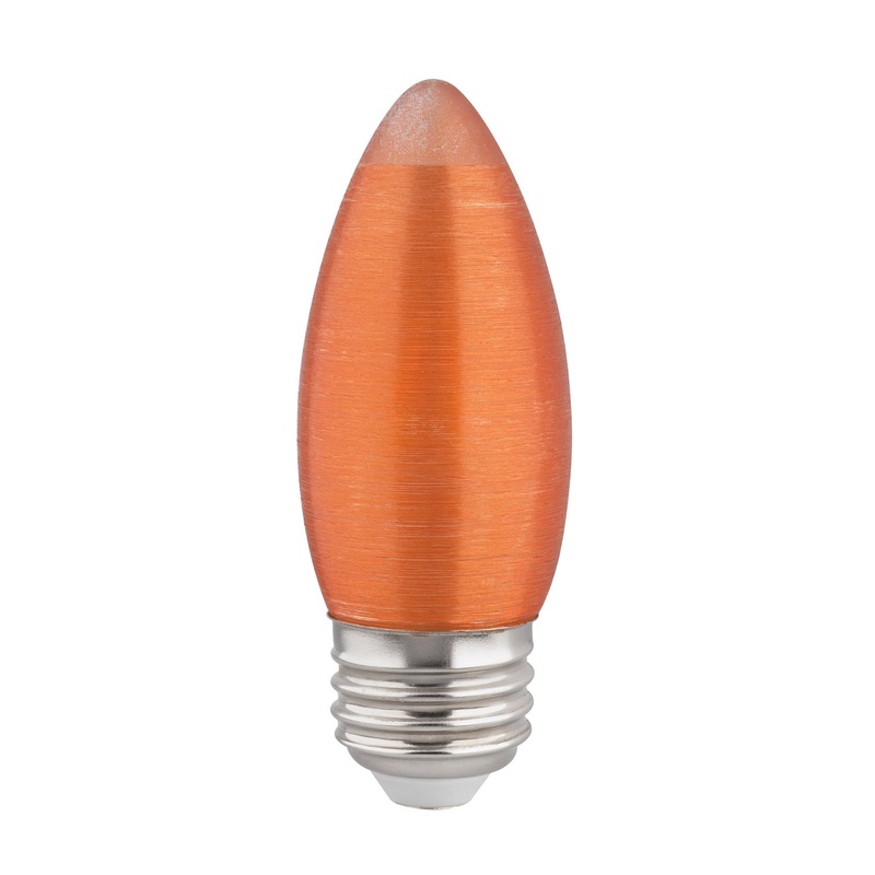 Satco S22707 Light Bulb, Spun Amber
