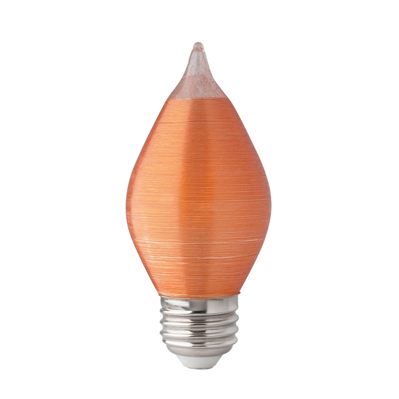 Satco S22712 Light Bulb, Spun Amber