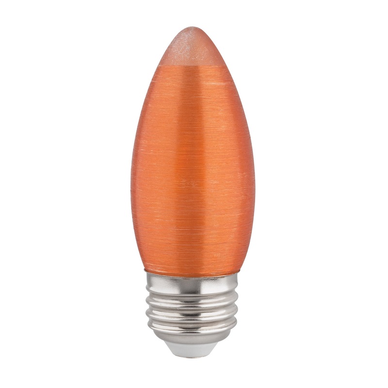 Satco S23407 Light Bulb, Spun Amber