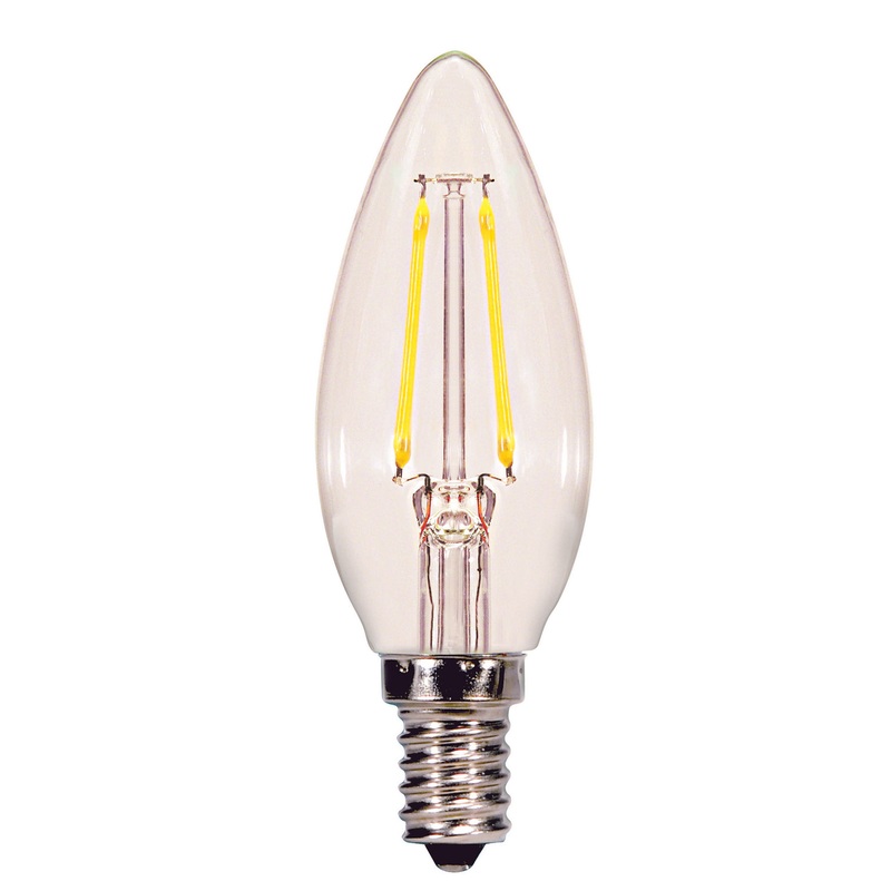 Satco S21700 Light Bulb, Clear