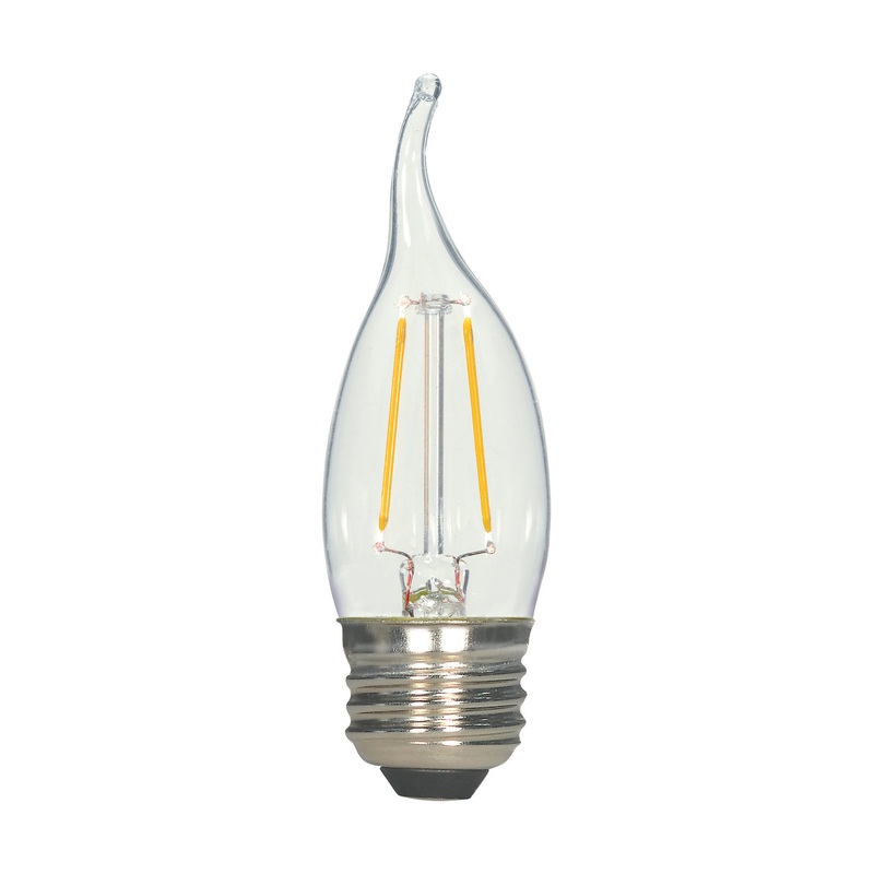 Satco S21724 Light Bulb, Clear