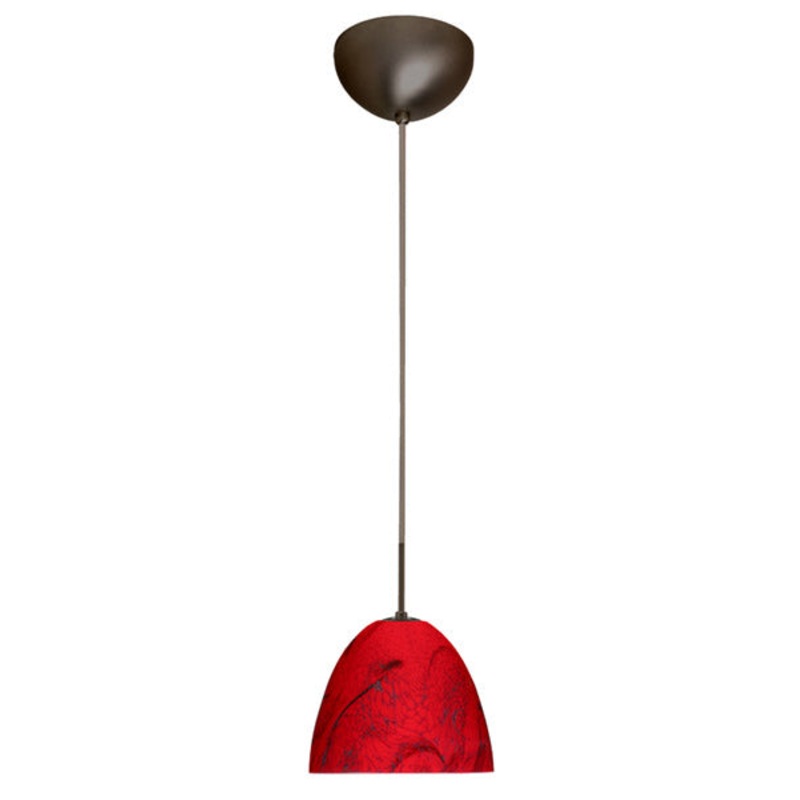 Besa 1JC-4470MA-BR Vila One Light Pendant Bronze