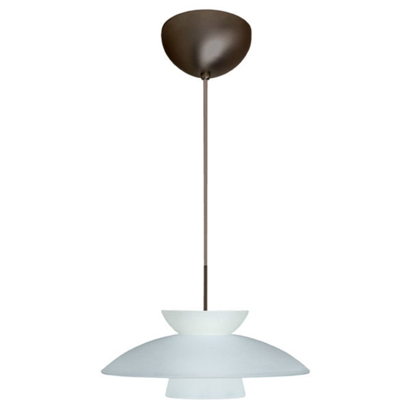 Besa 1JC-451325-BR Trilo One Light Pendant Bronze