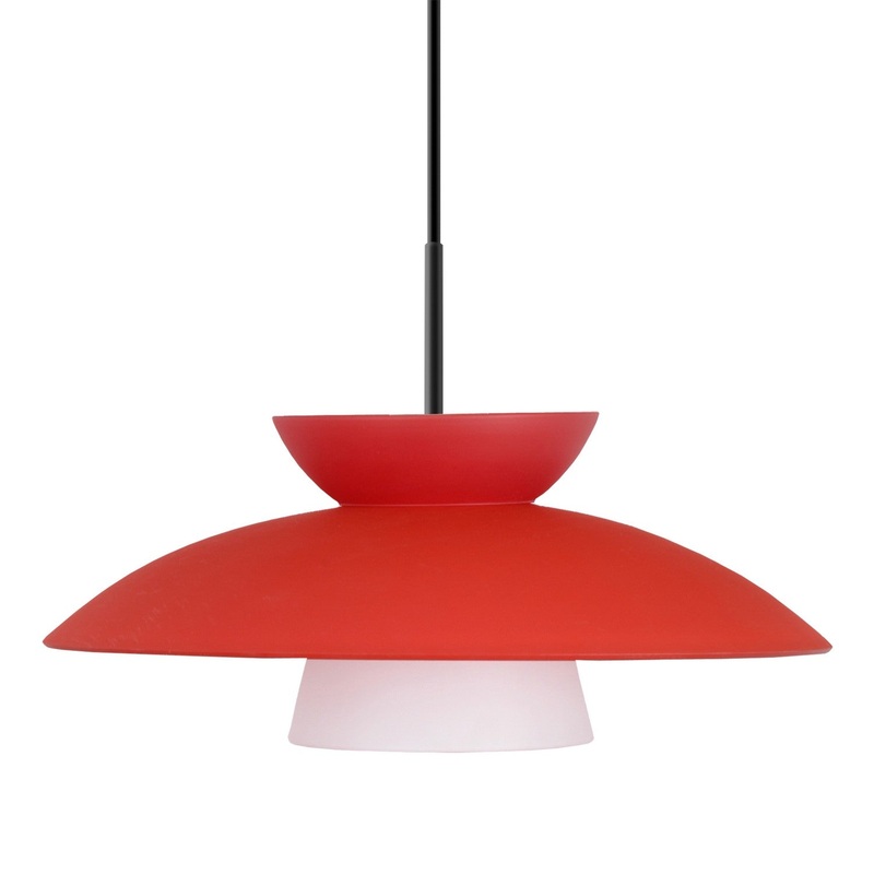 Besa 1JC-451331-BK Besa Trilo 15 Pendant One Light Pendant Black
