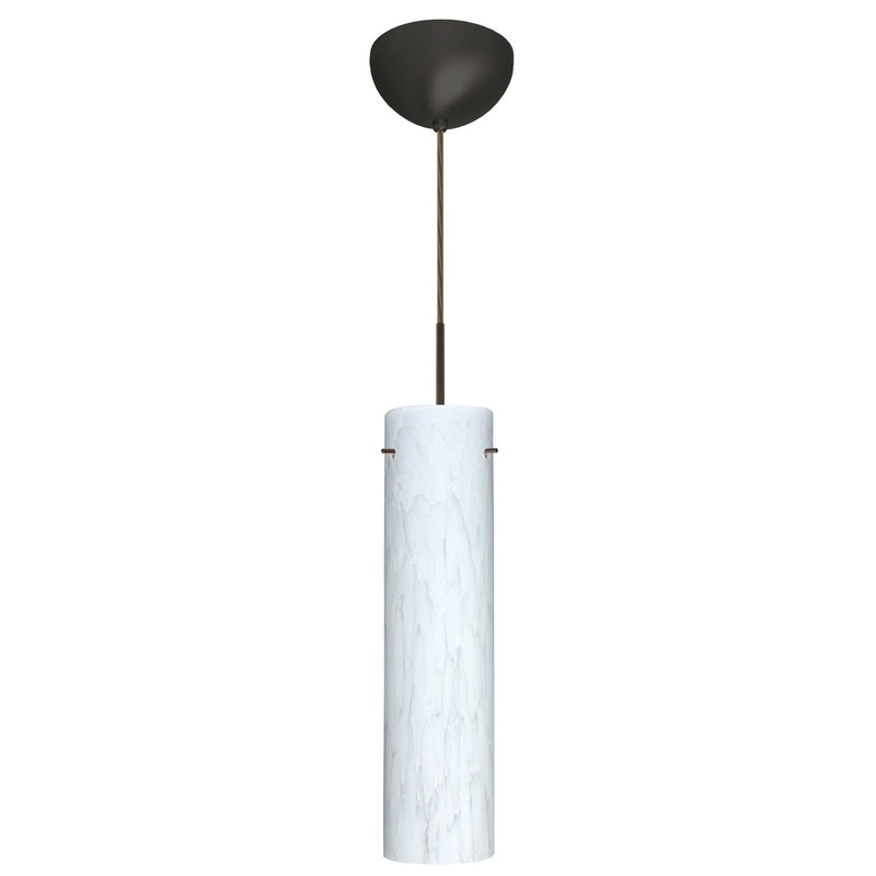 Besa 1JC-722419-BR Stilo One Light Pendant Bronze