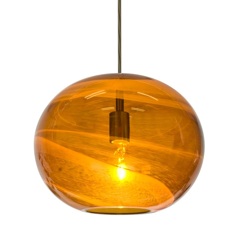 Besa 1JC-GENOAM-BR Geno One Light Pendant Bronze