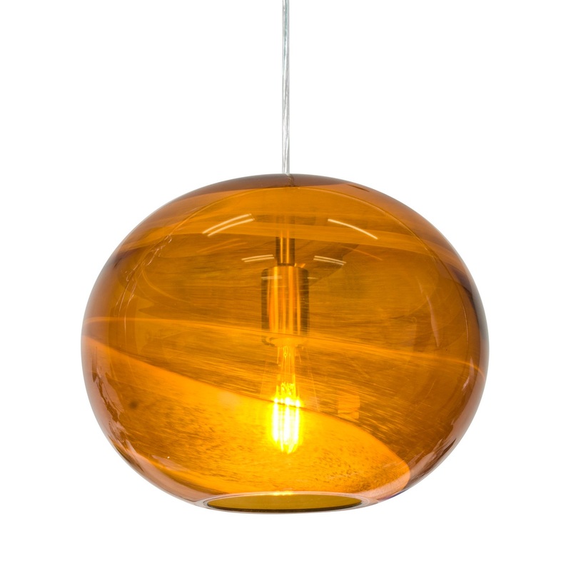 Besa 1JC-GENOAM-EDIL-SN Geno LED Pendant Satin Nickel