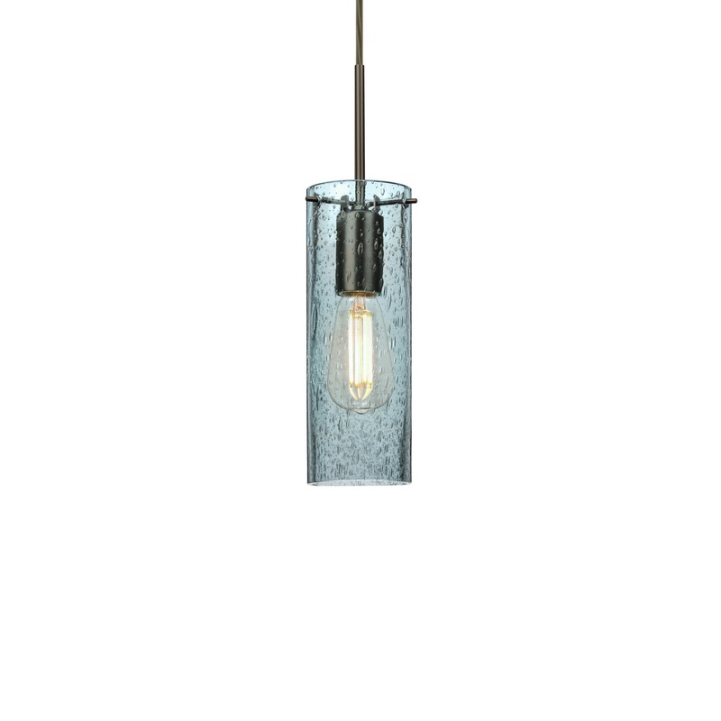 Besa 1JC-JUNI10BL-EDIL-BR Juni One Light Pendant Bronze