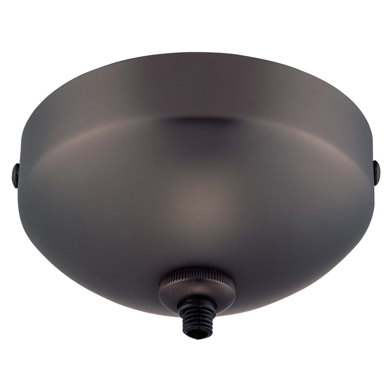 George Kovacs GKMP11-467 GK Lightrail LED Mono-Point Canopy With Mini Transformer, Sable Bronze Patina