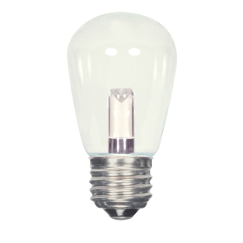 Satco S9174 Light Bulb, Clear