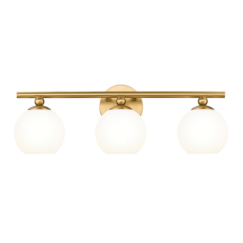 Z-Lite 1100-3V-MGLD Neoma Three Light Vanity, Modern Gold