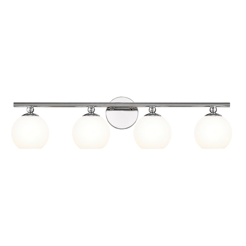 Z-Lite 1100-4V-CH Neoma Four Light Vanity, Chrome