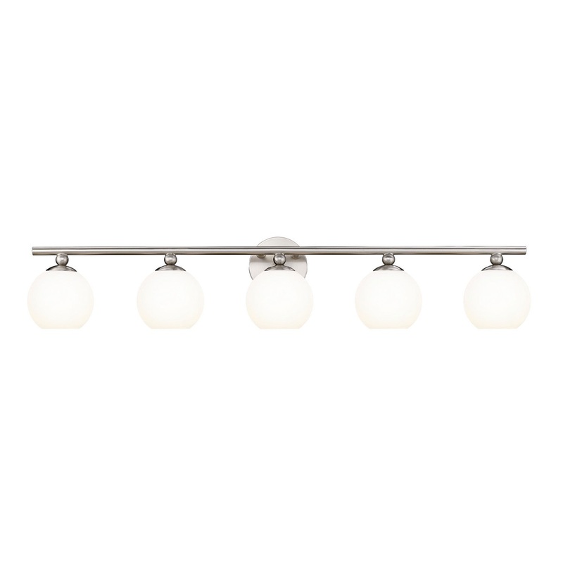 Z-Lite 1100-5V-BN Neoma Five Light Vanity, Brushed Nickel