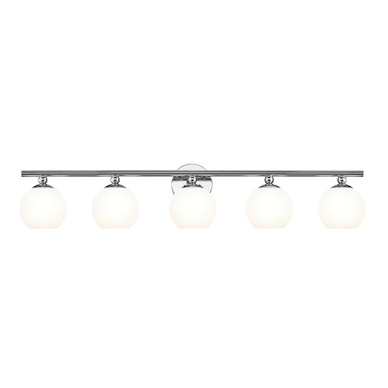 Z-Lite 1100-5V-CH Neoma Five Light Vanity, Chrome