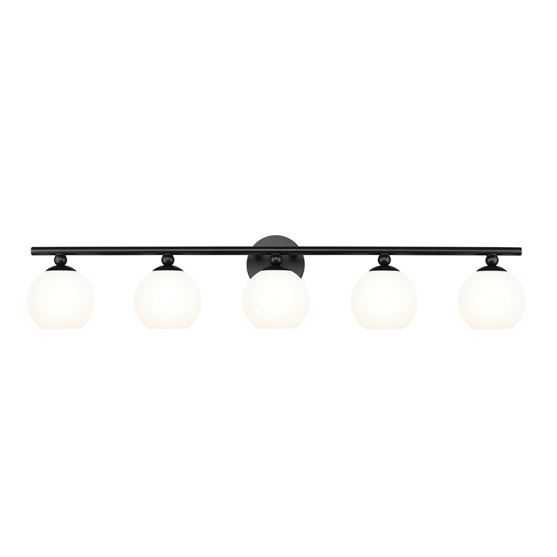 Z-Lite 1100-5V-MB Neoma Five Light Vanity, Matte Black