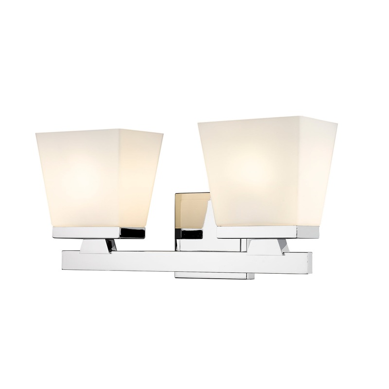 Z-Lite 1937-2V-CH Astor Two Light Vanity, Chrome