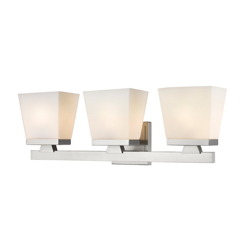 Z-Lite 1937-3V-BN Astor Three Light Vanity, Brushed Nickel