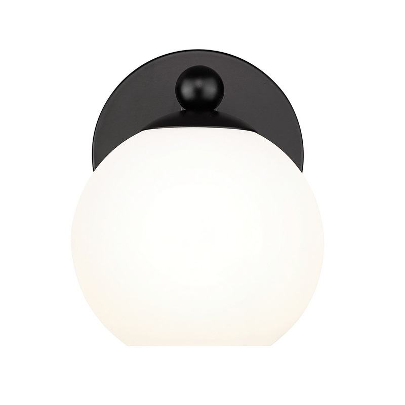 Z-Lite 1100-1S-MB Neoma One Light Wall Sconce, Matte Black