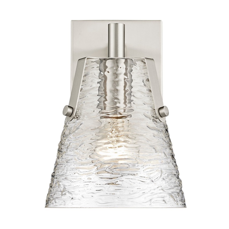 Z-Lite 1101-1S-BN Analia One Light Wall Sconce, Brushed Nickel