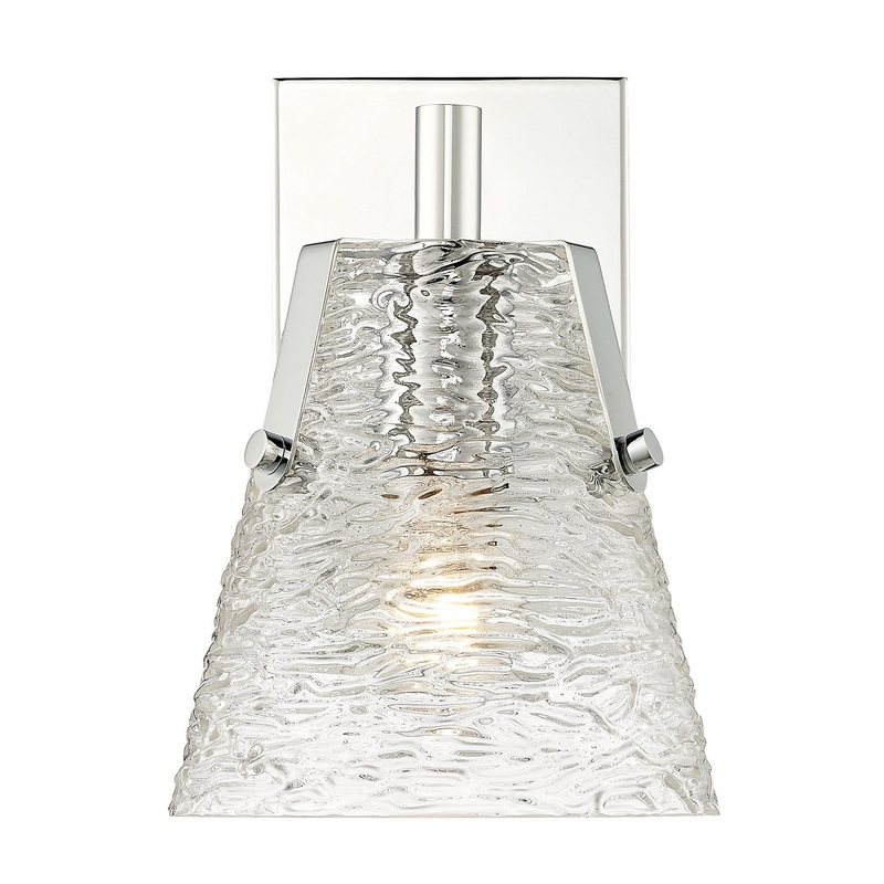 Z-Lite 1101-1S-CH Analia One Light Wall Sconce, Chrome