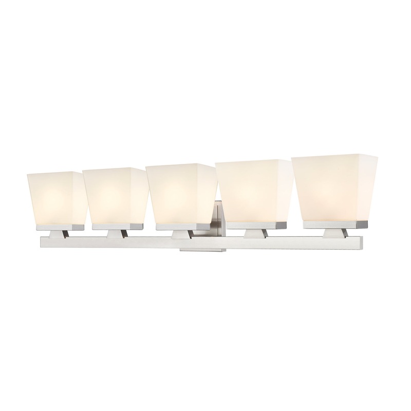 Z-Lite 1937-5V-BN Astor Five Light Vanity, Brushed Nickel