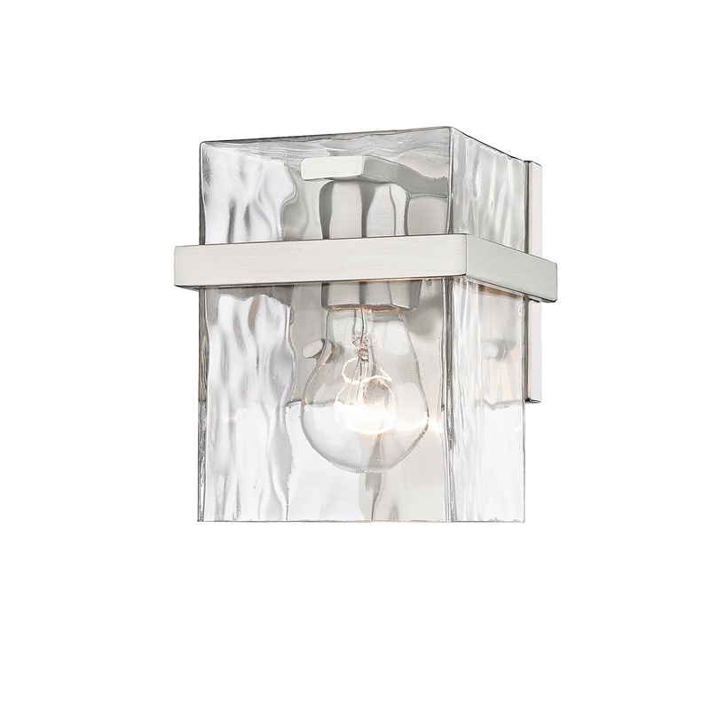 Z-Lite 1938-1S-BN Bennington One Light Wall Sconce, Brushed Nickel