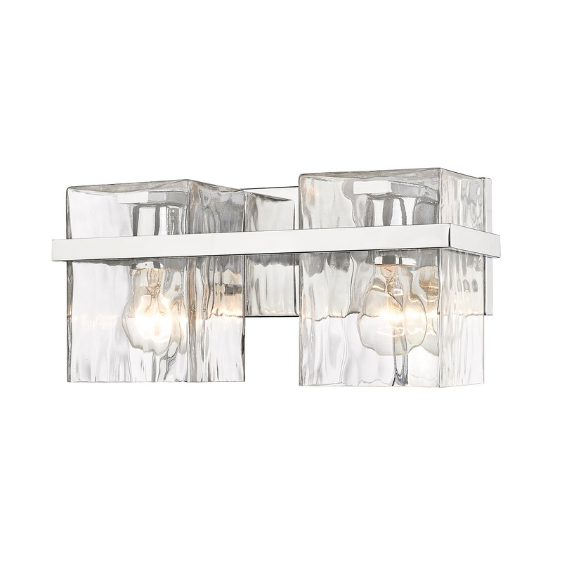 Z-Lite 1938-2V-CH Bennington Two Light Vanity, Chrome