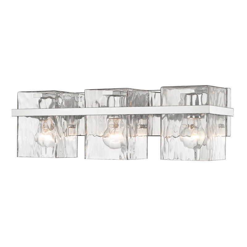 Z-Lite 1938-3V-CH Bennington Three Light Vanity, Chrome