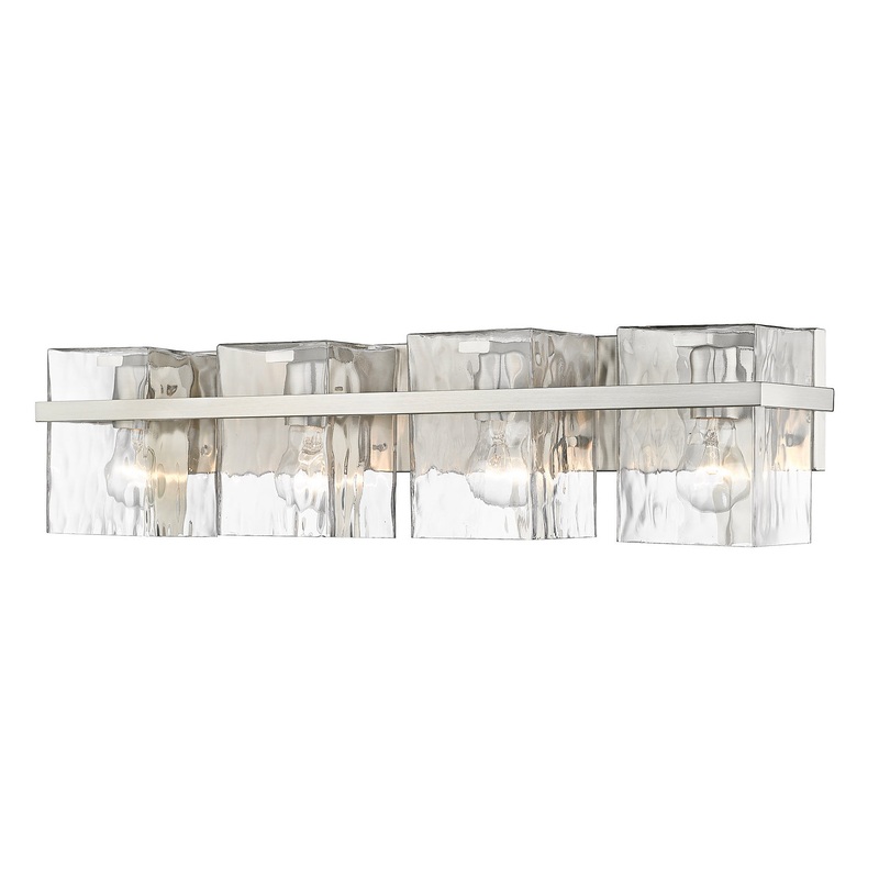 Z-Lite 1938-4V-BN Bennington Four Light Vanity, Brushed Nickel
