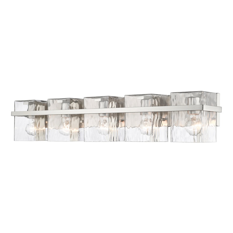 Z-Lite 1938-5V-BN Bennington Five Light Vanity, Brushed Nickel