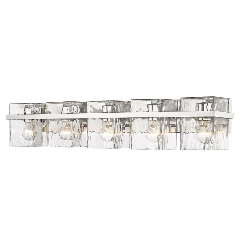 Z-Lite 1938-5V-CH Bennington Five Light Vanity, Chrome