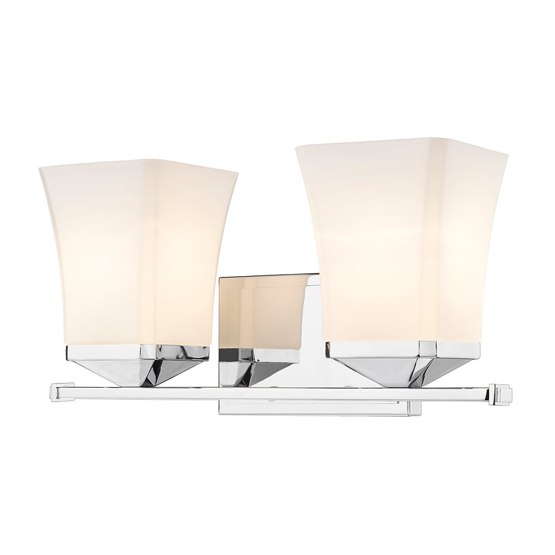 Z-Lite 1939-2V-CH Darcy Two Light Vanity, Chrome