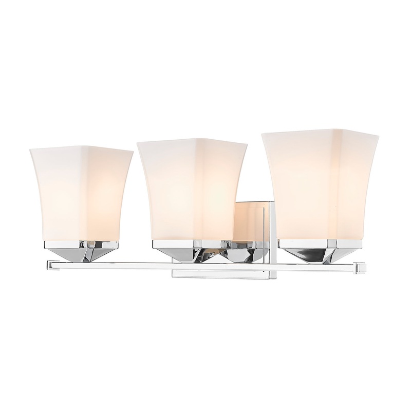 Z-Lite 1939-3V-CH Darcy Three Light Vanity, Chrome