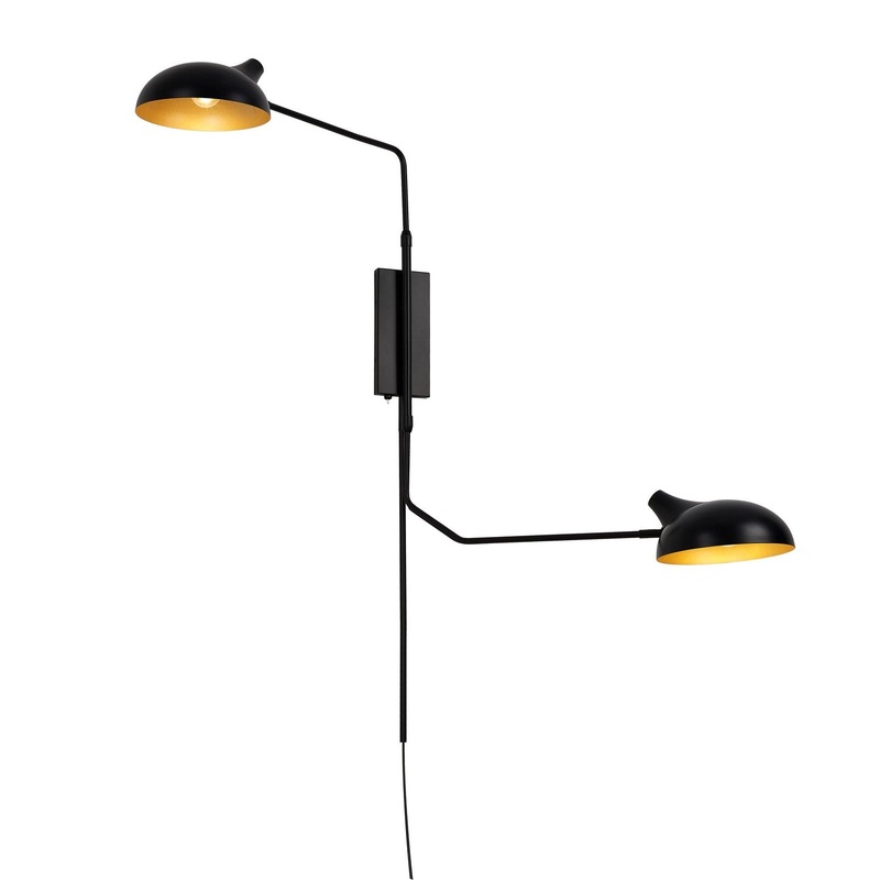 Z-Lite 1942-2S-MB Bellamy Two Light Wall Sconce, Matte Black