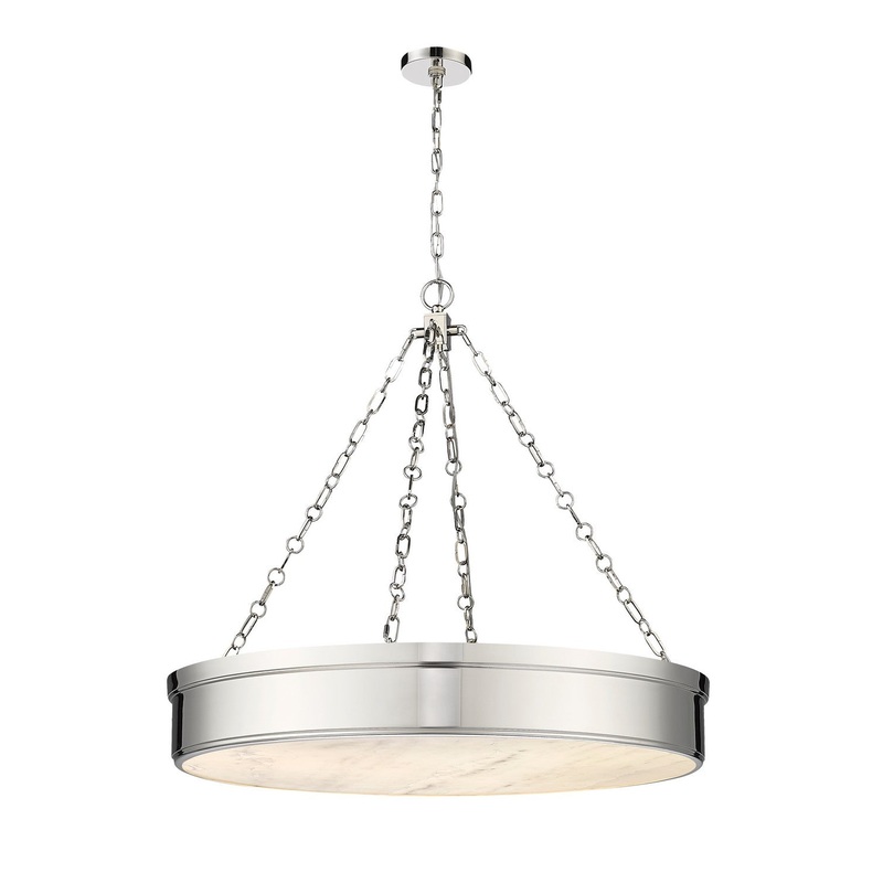 Z-Lite 1944P33-PN-LED Anders LED Pendant, Polished Nickel