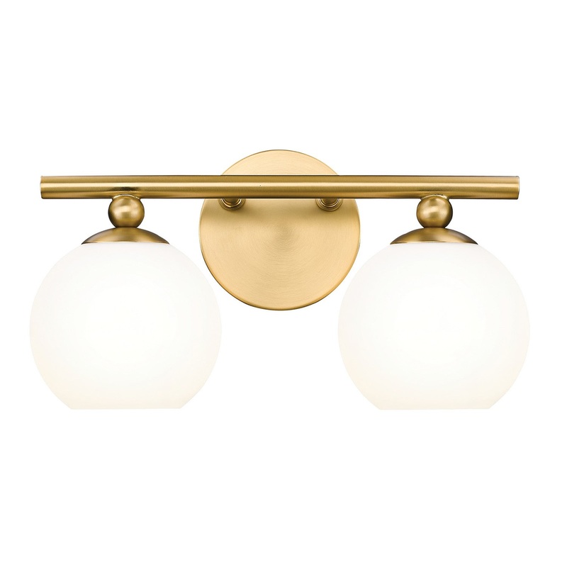 Z-Lite 1100-2V-MGLD Neoma Two Light Vanity, Modern Gold