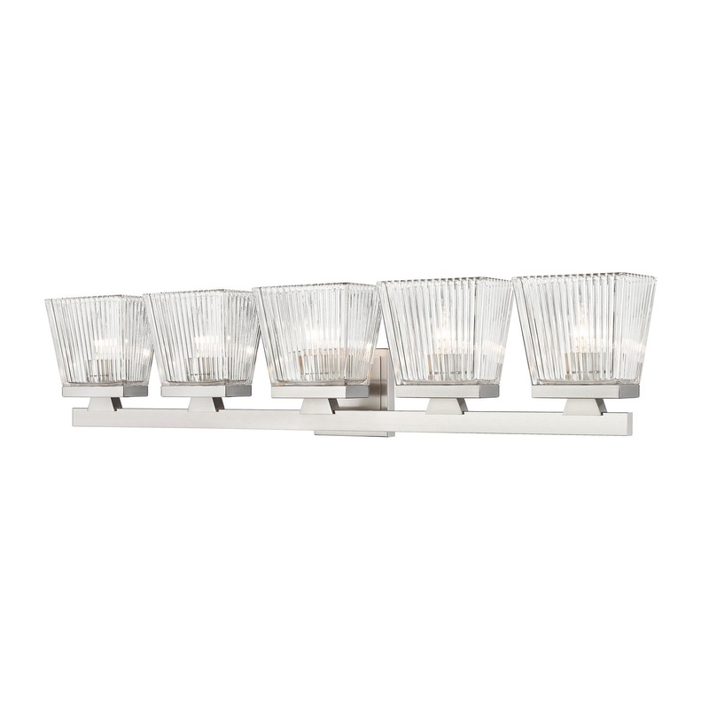 Z-Lite 1936-5V-BN Astor Five Light Vanity, Brushed Nickel