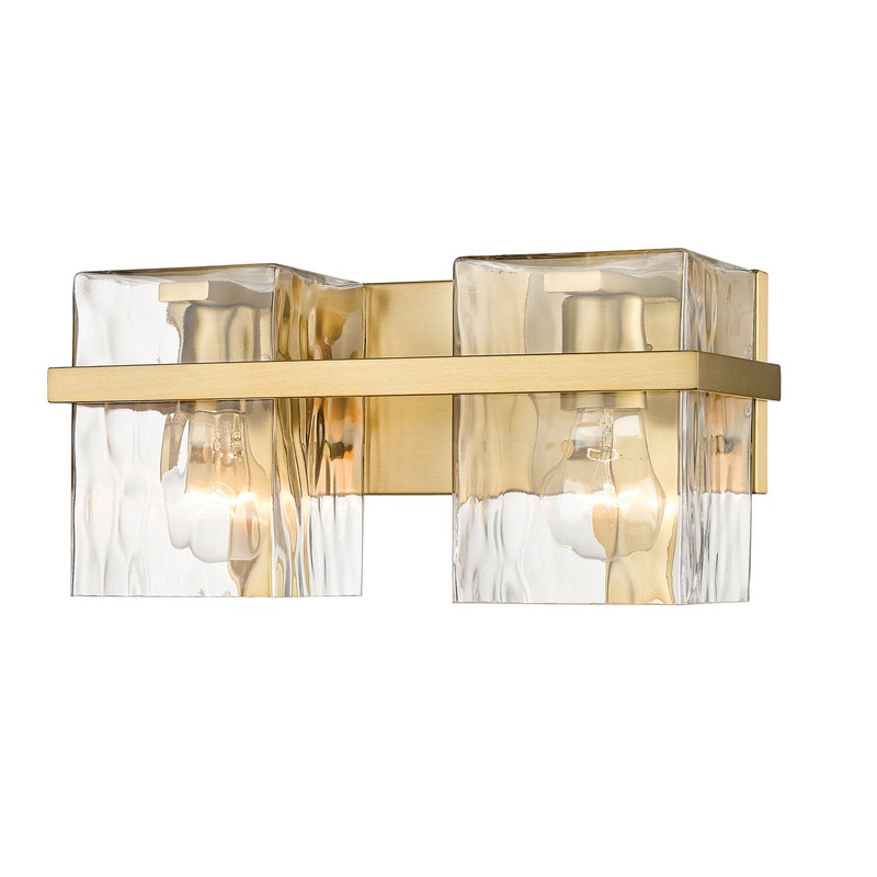 Z-Lite 1938-2V-MGLD Bennington Two Light Vanity, Modern Gold