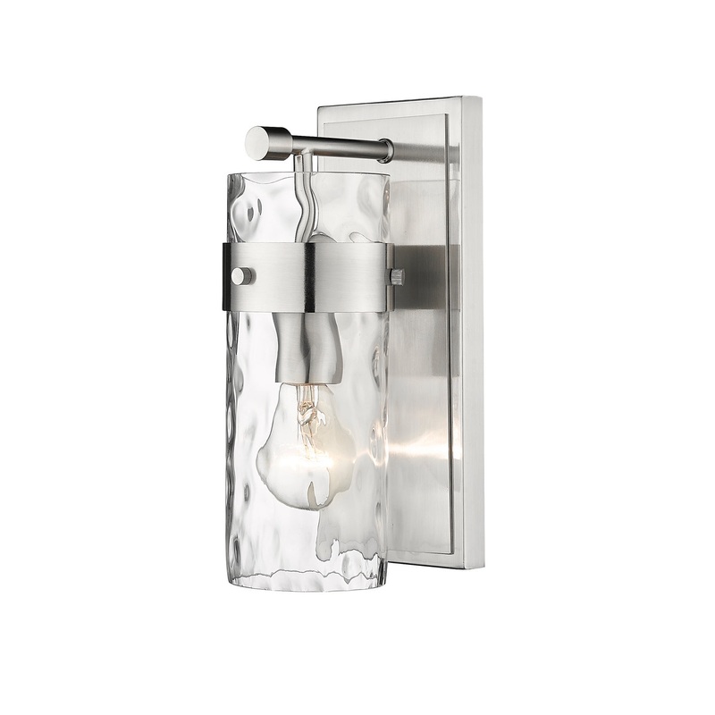 Z-Lite 3035-1V-BN Fontaine One Light Vanity, Brushed Nickel