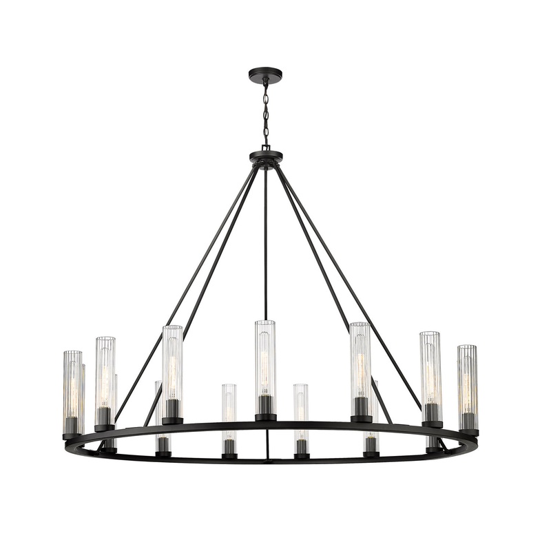 Z-Lite 3031-15BRZ Beau 15 Light Chandelier, Bronze