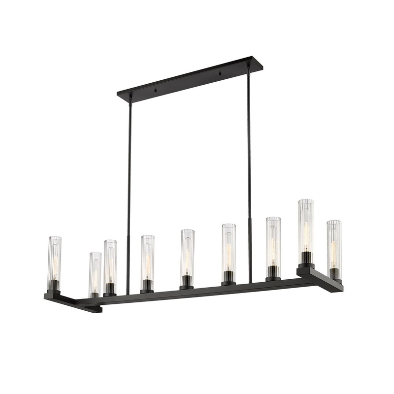 Z-Lite 3031-9L-BRZ Beau Nine Light Chandelier, Bronze